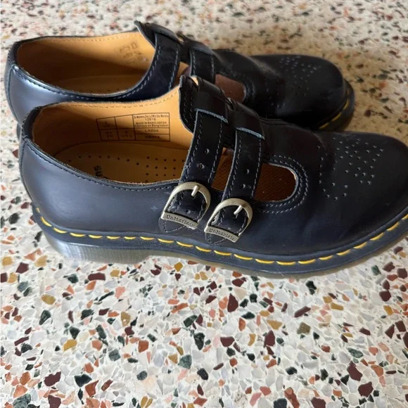 Dr. Martens Black Mary Jane Shoes - Picture 5 of 5